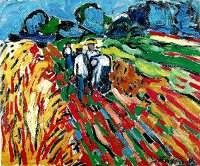 Les ramasseurs de pommes de terre - Maurice de Vlamminck