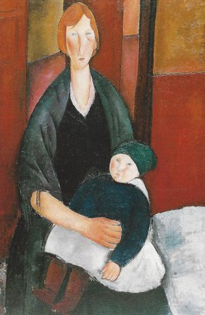 Modigliani, maternit, 1911